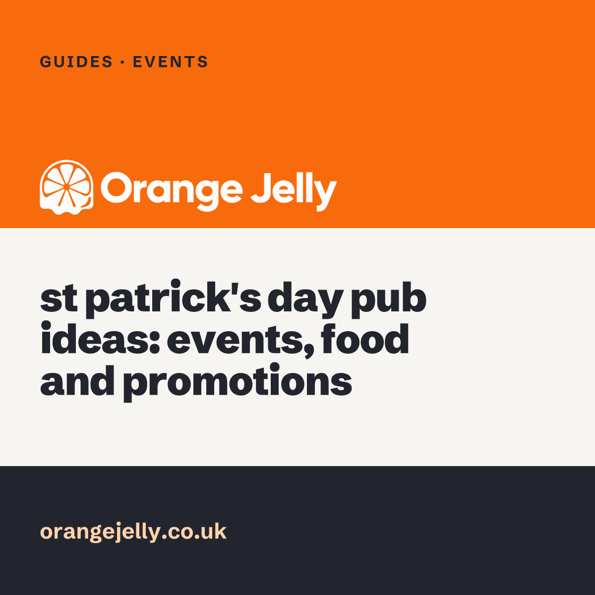 St Patrick's Day Pub Ideas: Events, Food and Promotions